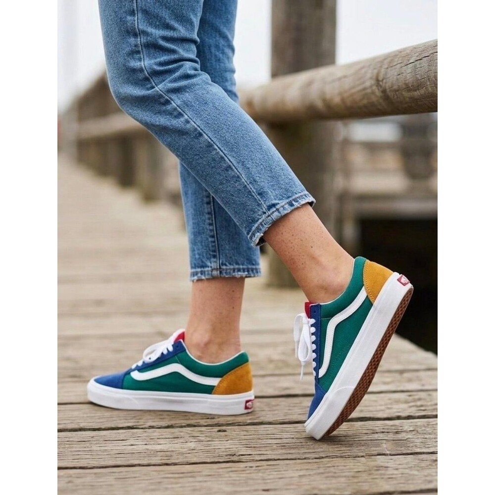 Vans Old Skool Yacht Club Shoes Sz. M6 W7.5 Multi